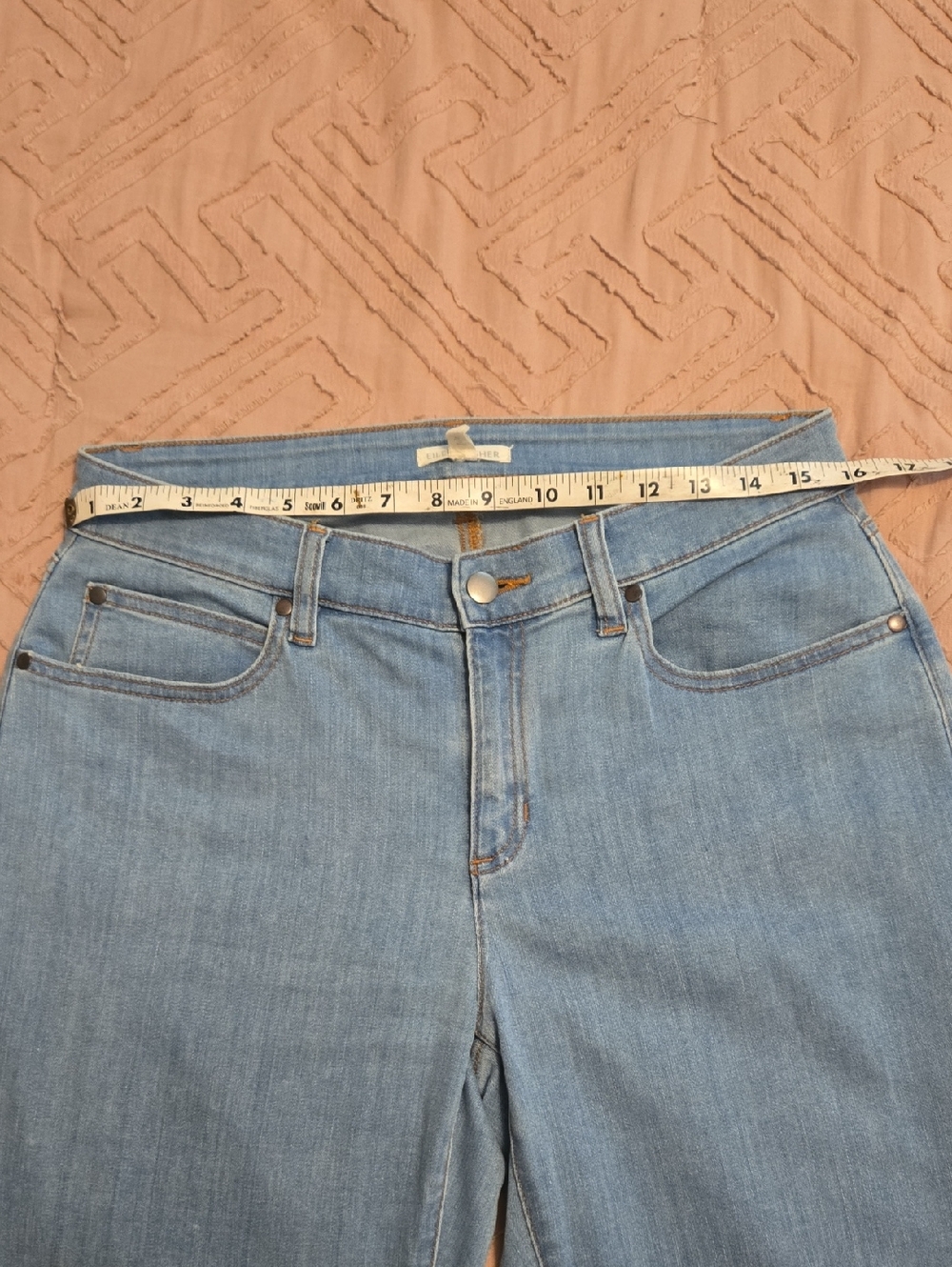 Eileen Fisher Women's Blue Jeans - Picture 5 of 7